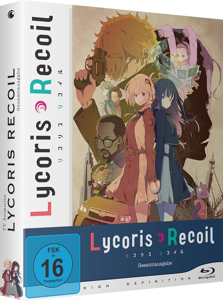 Amazon.com: Lycoris Recoil - Gesamtausgabe - Blu-ray